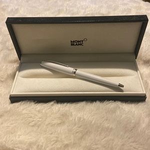 Mont Blanc White Pen Brand New